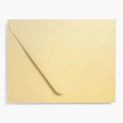 A2 Envelope Set in Shimmer Gold