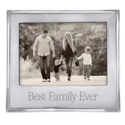 BEST FAMILY EVER Signature 5x7 Frame