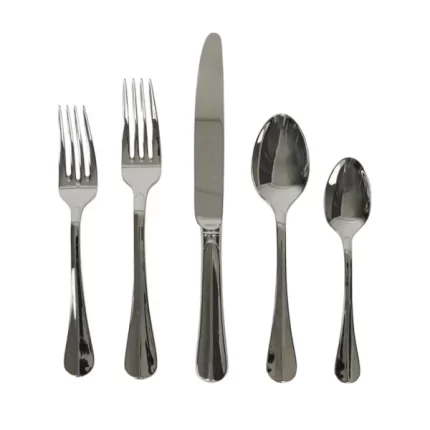 Bistro Polished 5pc Place Setting