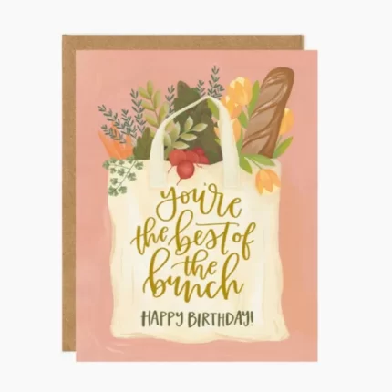 Best of the Bunch Birthday Card